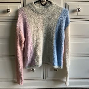 Colorblock Eyelash Sweater Wild Fable Target Size S